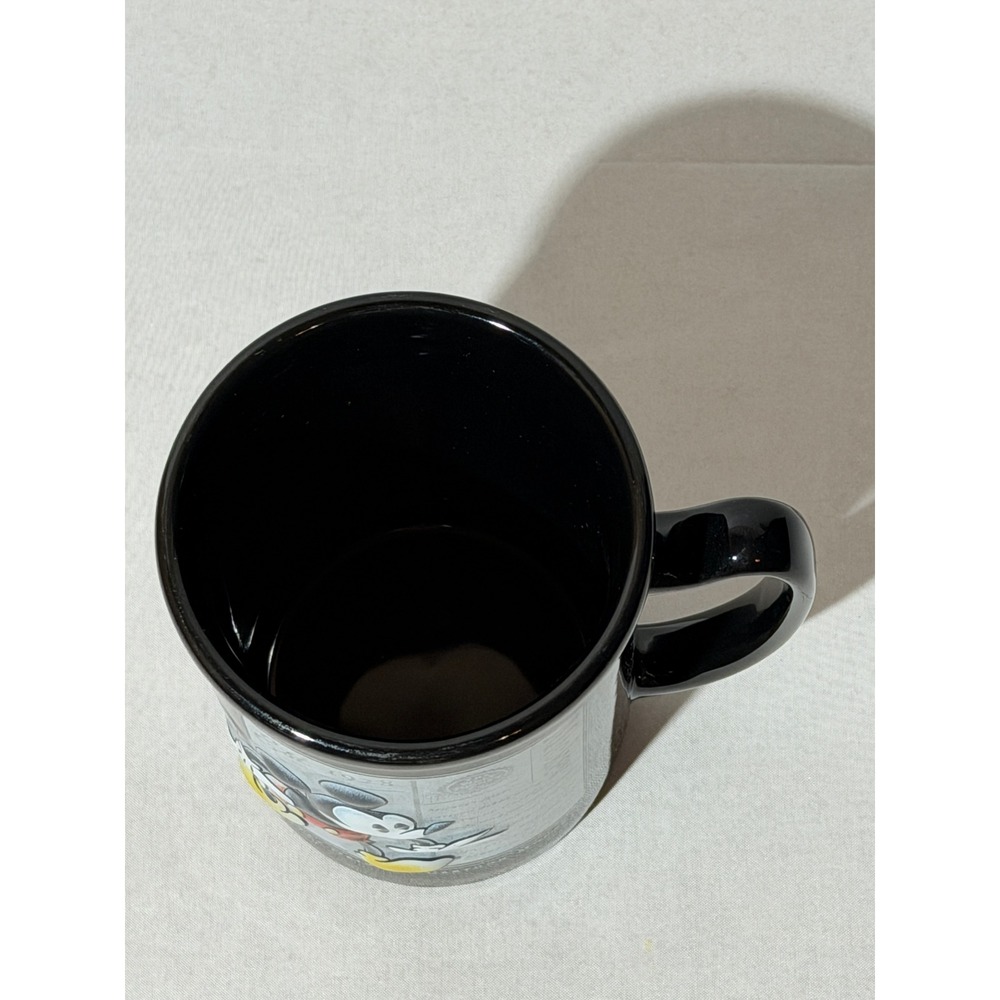 Disney Mickey Mouse The Original Cartoon Mouse Est 1928 Black Ceramic Coffee Mug - Picture 7 of 12